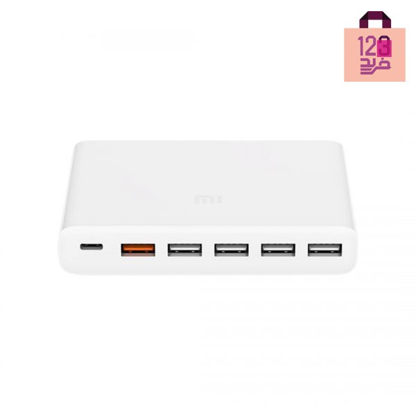 هاب شارژی 6 پورت USB شیائومی مدل Xiaomi Multiple Hub CDQ60W