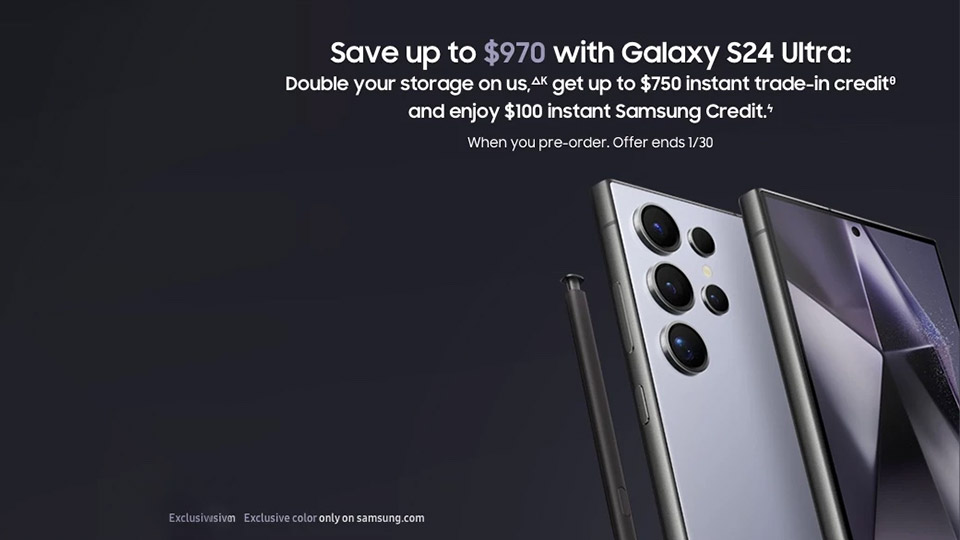 گوشی موبایل سامسونگ Galaxy S24 Ultra
